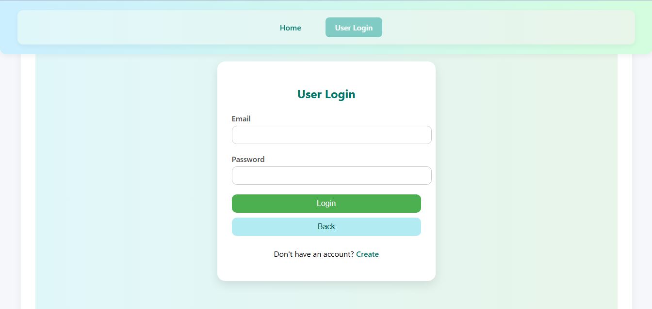 Login Page